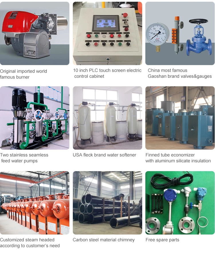 Fuel Oil Gas Fired Industrial Steam Boiler for Laundry