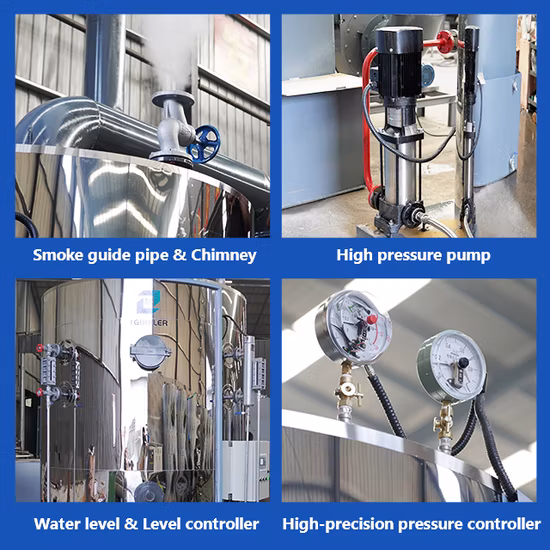 Epcb Berühmte Marke Kohle-Holz-Pellet-Biomasse-Dampfkessel für Textilfabriken